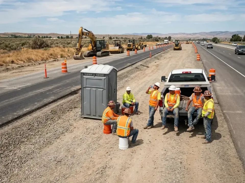 highway-road-construction-crew-007 — frequently asked questions, Porta Potty and Restroom Rentals in Johnson City, TN